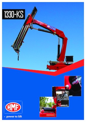 Hydraulické nakládací jeřáby HMF 1330-KS1