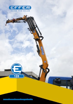 Hydraulické nakládací jeřáby Effer 135 4S