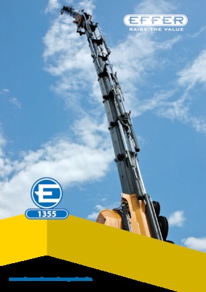 Hydraulické nakládací jeřáby Effer 1355 8S