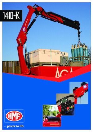 Hydraulické nakládací jeřáby HMF 1410-K4