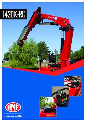 Hydraulické nakládací jeřáby HMF 1420-K2