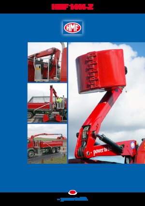 Hydraulické nakládací jeřáby HMF 1444-Z2