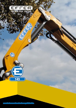 Hydraulické nakládací jeřáby Effer 145 3S