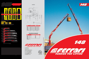 Hydraulické nakládací jeřáby Ferrari® 148 A4 