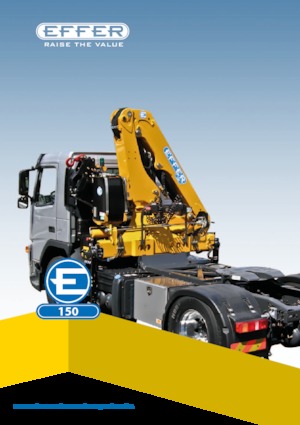 Hydraulické nakládací jeřáby Effer 150 4S