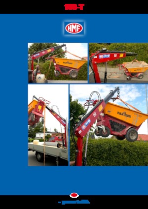 Hydraulické nakládací jeřáby HMF 150-T2