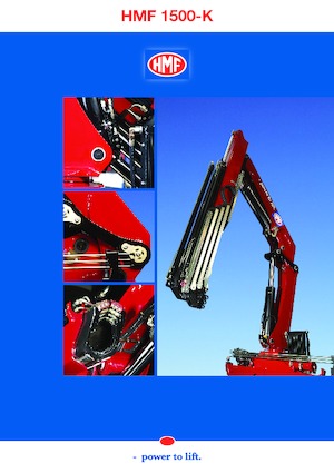 Hydraulické nakládací jeřáby HMF 1500-K1
