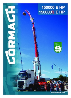 Hydraulické nakládací jeřáby Cormach 150000 E9F206 HP