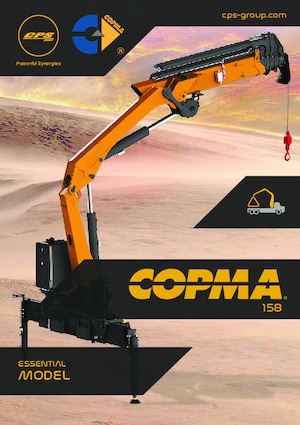 Hydraulické nakládací jeřáby COPMA 2000 158.3