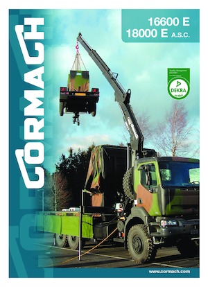Hydraulické nakládací jeřáby Cormach 16600 E4