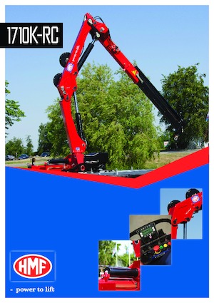 Hydraulické nakládací jeřáby HMF 1710-K2