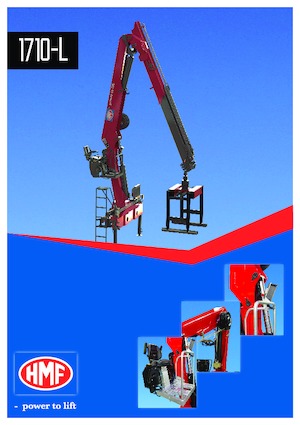Hydraulické nakládací jeřáby HMF 1710-L5