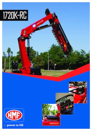 Hydraulické nakládací jeřáby HMF 1720-K2