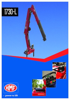 Hydraulické nakládací jeřáby HMF 1730-L3-RCS