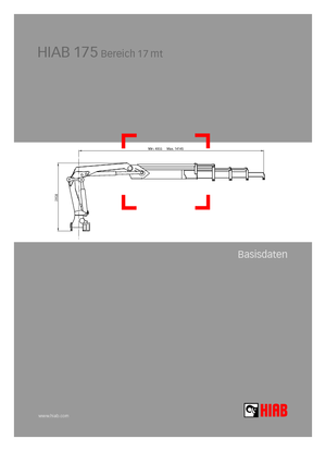 Hydraulické nakládací jeřáby Hiab 175-2