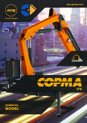 Hydraulické nakládací jeřáby COPMA 2000 178.4