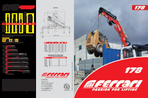 Hydraulické nakládací jeřáby Ferrari® 178 A4 J2 