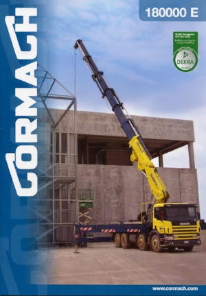 Hydraulické nakládací jeřáby Cormach 180000 E6JIB4 A.S.C. Plus
