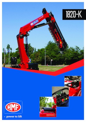 Hydraulické nakládací jeřáby HMF 1820-K3