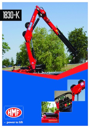 Hydraulické nakládací jeřáby HMF 1830-K6