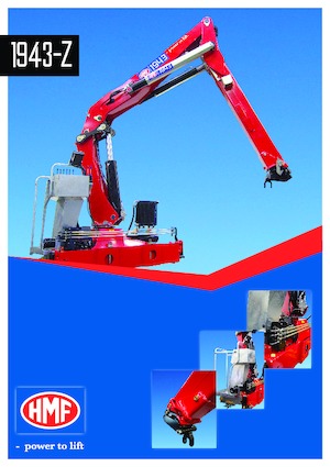 Hydraulické nakládací jeřáby HMF 1943-Z2-MC