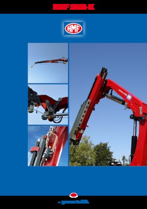 Hydraulické nakládací jeřáby HMF 2020-K8