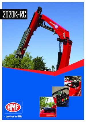 Hydraulické nakládací jeřáby HMF 2020-K3