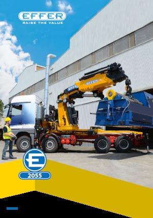 Hydraulické nakládací jeřáby Effer 2055 4S