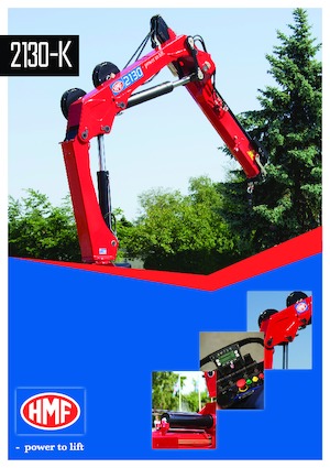 Hydraulické nakládací jeřáby HMF 2130-K4