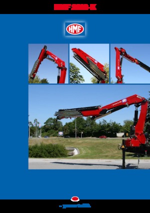 Hydraulické nakládací jeřáby HMF 2200-K2