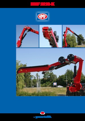 Hydraulické nakládací jeřáby HMF 2210-K8