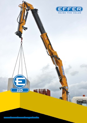 Hydraulické nakládací jeřáby Effer 225 6S