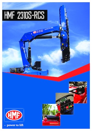 Hydraulické nakládací jeřáby HMF 2310-S4-RCS