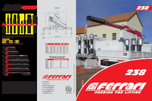 Hydraulické nakládací jeřáby Ferrari® 238 A2 