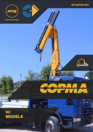 Hydraulické nakládací jeřáby COPMA 2000 240.3sc