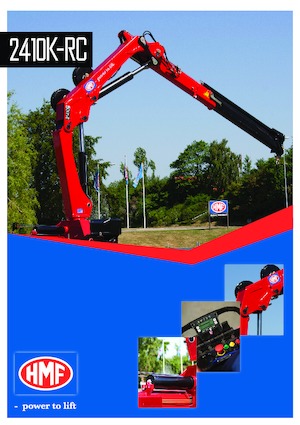 Hydraulické nakládací jeřáby HMF 2410-K5