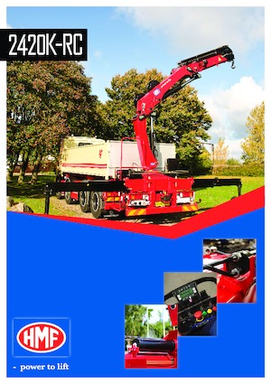 Hydraulické nakládací jeřáby HMF 2420-K3