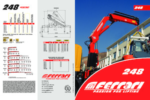 Hydraulické nakládací jeřáby Ferrari® 248 A5 