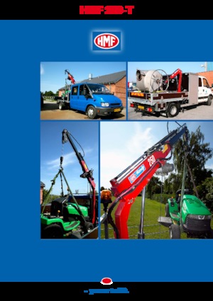 Hydraulické nakládací jeřáby HMF 250-T2