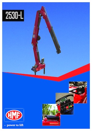 Hydraulické nakládací jeřáby HMF 2530-L2-RCS