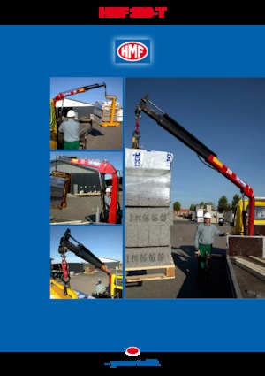 Hydraulické nakládací jeřáby HMF 260-T2
