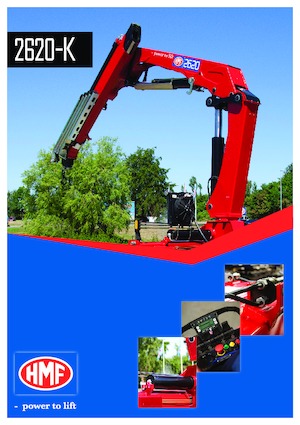Hydraulické nakládací jeřáby HMF 2620-K5
