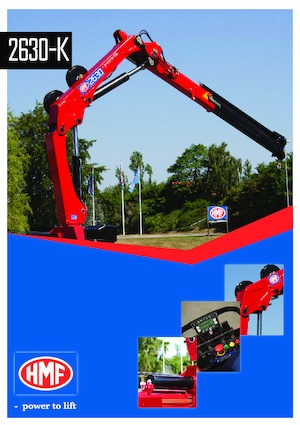 Hydraulické nakládací jeřáby HMF 2630-K3
