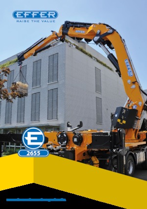 Hydraulické nakládací jeřáby Effer 2655 7S