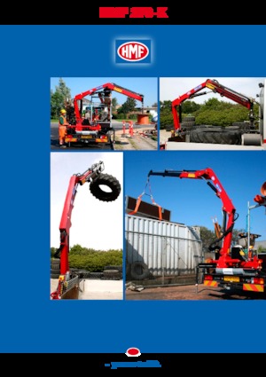 Hydraulické nakládací jeřáby HMF 270-K3-RC