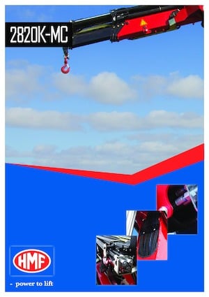 Hydraulické nakládací jeřáby HMF 2820 K 6