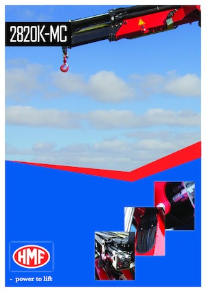 Hydraulické nakládací jeřáby HMF 2820 K 6