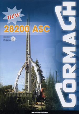 Hydraulické nakládací jeřáby Cormach 28200 E6 A.S.C.