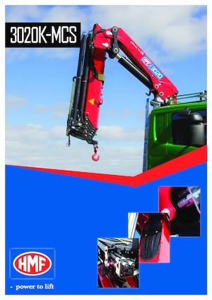 Hydraulické nakládací jeřáby HMF 3020-K2