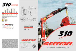 Hydraulické nakládací jeřáby Ferrari® 310 A 1